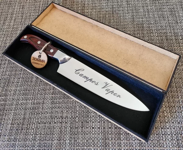 Faca churrasqueiro personalizada