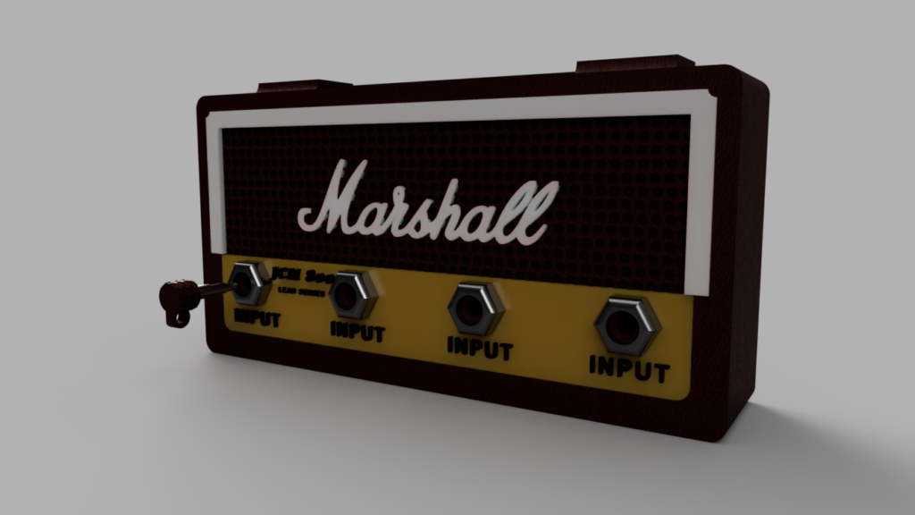 Porta Chaves Marshall Jcm800 Com 4 Jacks Pluginz