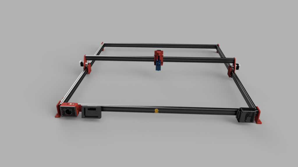 Maquina de corte e gravação Laser MR-v1 diodo 10w ótico